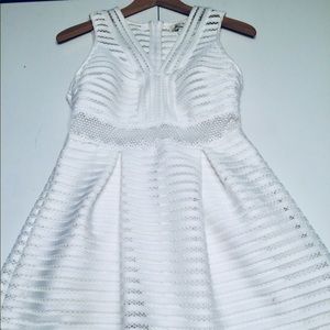 Francesca’s White Lace Dress Size Small